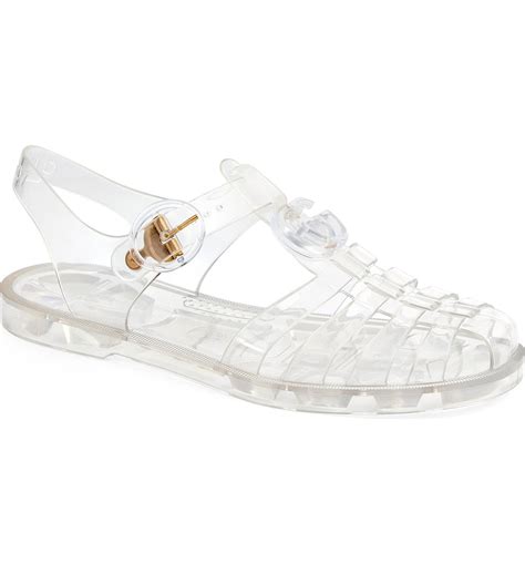 gucci jelly shoes|gucci closed toe sandals.